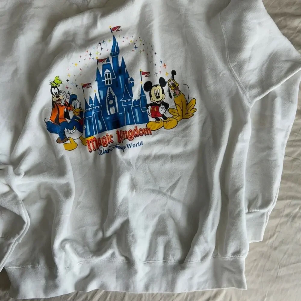 Vintage Disney World Magic Kingdom Sweatshirt - Picture 2 of 5